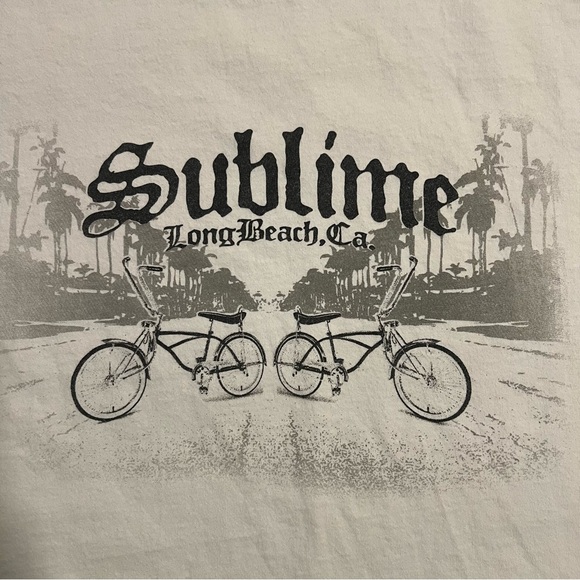 Sublime White Graphic Tee - Picture 3 of 5